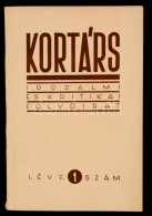 1957 Kortárs. Irodalmi és Kritikai Folyóirat. Szerkesztették Darvas József,... - Unclassified