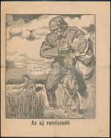 1944 Németellenes Propaganda Röplap Grafikával 21x27 Cm - Sin Clasificación