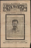 1914 Kis Ujság Június 29-i Száma, Benne Ferenc Ferdinánd Gyászjelentése... - Unclassified