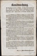 1852 Rablók és Más BÅ±nözÅ‘k Ellen Szóló Statáriumról... - Sin Clasificación