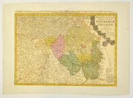 1746  Johann Baptist Homann (1664-1724): Ducatus Silesiae Tabula Alterea Superiorem Exhibens Ex Mappa Hasiana... - Sonstige & Ohne Zuordnung