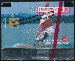 1991 Balatoni Szörf, Használatlan Telefonkártya, Bontatlan Csomagolásban, 50... - Unclassified