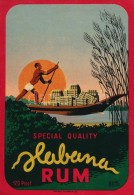 Cca 1930 Habana Rum Italcímke, 14,5x10 Cm - Advertising