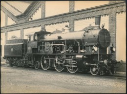 Cca 1920-1930 Ganz-mozdony, Fotó, 12,5×17 Cm - Autres & Non Classés