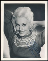 Kim Novak (1933-) Amerikai SzínésznÅ‘ Aláírt Fotólapja, 12,5x10 Cm / Autograph... - Sonstige & Ohne Zuordnung