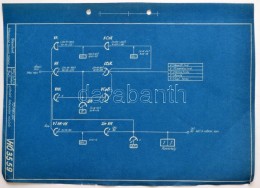 1950 A Sztálin VasmÅ± (ma: Dunai VasmÅ±) áramköri Leírásai, Rajzokkal,... - Sin Clasificación