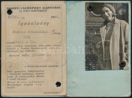 1934 Bp. Margitsziget, A Nemzeti Úszósport Alapítvány által... - Sin Clasificación