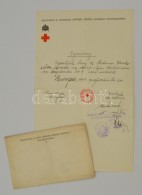 1915 Bp., A Budapest X. Kerületi Városi Vörös Kereszt Választmány által... - Sin Clasificación