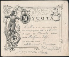 1886 Muraszombat Díszes KéményseprÅ‘ Számla / Chimneysweep Invoice - Non Classificati