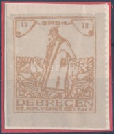 1919 Debrecen SZ.KIR.V. 7 Sz. Okirati Illetékbélyege Vékonyabb Papíron, 3 Oldala... - Unclassified