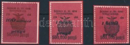 1946 Debrecen SZ.KIR.V. 3 Db 58 és 59 Sz. Okirati Illetékbélyeg(9.500) - Unclassified