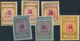 1922 Kaposvár 6 Db 3 Klf Bélyeg (16.000) - Non Classés