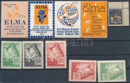 1913-1947 5 Db Elma + 5 Db 75 éves Az ElsÅ‘ LevélbélyeggyÅ±jtÅ‘ Egyesület - Sin Clasificación