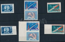 ** 1961 Å°rkutatás Vágott és Fogazott Sor Mi 2473 A-B-2475 A-B - Altri & Non Classificati