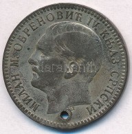 Szerbia 1879. 10p Br 'I. Milán' T:2- átfúrva, Patina
Serbia 1879. 10 Para Br 'Milan I' C:VF... - Sin Clasificación