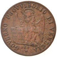 Olasz Államok / Velence / Forradalom 1849ZV 3c Cu T:2 
Italian States / Venice / Revolution 1849ZV 3... - Unclassified