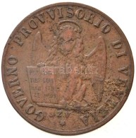 Olasz Államok / Velence / Forradalom 1849ZV 3c Cu T:2 
Italian States / Venice / Revolution 1849ZV 3... - Sin Clasificación