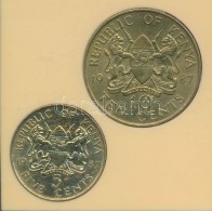 Kenya 1987. 5c + 10c Plasztiktokban T:2
Kenya 1987. 5 Cents + 10 Cents In Plastic Case C:XF - Unclassified