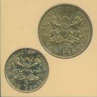 Kenya 1987. 5c + 10c Plasztiktokban T:2
Kenya 1987. 5 Cents + 10 Cents In Plastic Case C:XF - Sin Clasificación