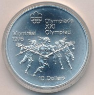 Kanada 1974. 5$ Ag 'Montreali Olimpia - Lacrosse' T:BU 
Canada 1974. 5 Dollars Ag 'Montreal Olympic Games -... - Unclassified