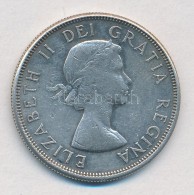 Kanada 1957. 50c Ag 'II. Erzsébet' T:2- Kis Patina 
Canada 1957. 50 Cents Ag 'Elizabeth II' C:VF Small... - Unclassified