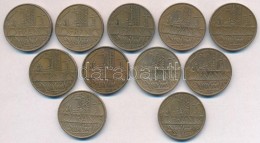 Franciaország 1974-1987. 10Fr (11x) T:2,2-
France 1974-1987. 10 Francs (11x) C:XF,VF - Unclassified