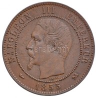 Franciaország / Második Császárság 1855B 10c Br 'III. Napóleon' (10,20g)... - Unclassified