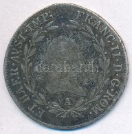 Ausztria 1806A 20kr Ag 'I. Ferenc' (6,53g) T:2-,3
Austria 1806A 20 Kreuzer Ag 'Franz I' (6,53g) C:VF,F
Krause... - Unclassified