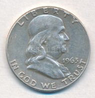 Amerikai Egyesült Államok 1963. 1/2$ Ag 'Franklin' T:2,2-
USA 1963. 1/2 Dollar Ag 'Franklin'... - Unclassified