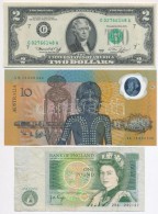 Vegyes: Amerikai Egyesült Államok 1976-1977. (1976) 2$ 'Federal Reserve Note', Zöld Pecsét,... - Sin Clasificación