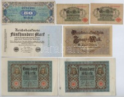 Német Birodalom 1914. 1M (2x) + 20M HétjegyÅ± Sorszámmal + Németország / Weimari... - Sin Clasificación