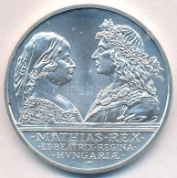 1990. 500Ft Ag 'Mátyás Király / Beatrix' T:BU
Adamo EM113 - Unclassified