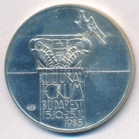1985. 500Ft Ag 'Kulturális Fórum Budapest 1985' T:BU Adamo EM89 - Sin Clasificación