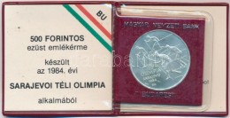1984. 500Ft Ag 'Sarajevoi Téli Olimpia' Eredeti Tokban, Tanúsítvánnyal T:BU 
Adamo EM76 - Unclassified