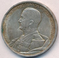 1939. 5P Ag 'Horthy Balra' T:2 Patina,ph. - Sin Clasificación