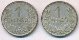 1938-1939. 1P Ag (2x) T:2 Patina, SzennyezÅ‘dés - Sin Clasificación