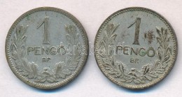 1926-1938. 1P Ag (2x) T:2-3 Patina - Sin Clasificación