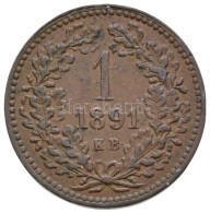 1891KB 1kr Cu 'Fiume Címer' Körmöcbánya (3,37g) T:2 / 
Hungary 1891KB 1 Kreuzer Cu 'Fiume... - Sin Clasificación