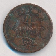 1860E 4kr Cu T:2-,3 Patina, ü., Karc - Sin Clasificación