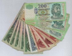 25db-os Vegyes Magyar Forint Bankjegy Tétel T:II-IV - Non Classificati