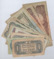 1944. 1P-100P (12x) 'A Vörös Hadsereg Parancsnoksága' T:III,III- - Ohne Zuordnung