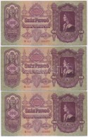 1930. 100P (3x) SorszámkövetÅ‘k T:I-
Adamo P17 - Non Classés