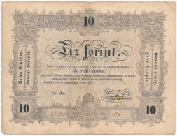 1848. 10Ft 'Kossuth Bankó' T:III
Adamo G111 - Sin Clasificación
