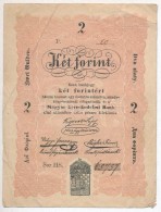 1848. 2Ft 'Kossuth Bankó' T:III- Szakadás - Sin Clasificación