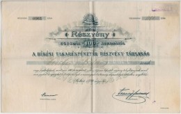 Békés 1899. 'Békési Takarékpénztár... - Unclassified