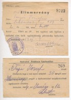 Sashalom 1944. 'Sashalmi Általános Ipartestület' Elismervény 30 PengÅ‘s... - Unclassified