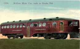 * T2 McKeen Motor Car, Made In Omaha, Union Pacific, Motor Car 7 - Unclassified