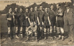 T2 1924 Jeux Olympiques, Paris. Football, Equipe De Hongrie / The Olympic Games, Hungarian Football Group - Non Classificati