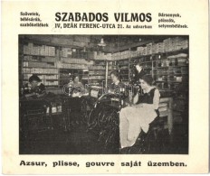 T2/T3 Szabados Vilmos Azsur, Plisse és Gouvre Raktára. Szövetek, és... - Ohne Zuordnung