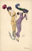 ** T1/T2 Impertinence, French Art Deco Postcard B. G. Paris 575 S: Xavier Sager - Unclassified